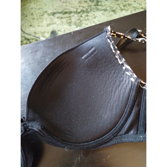 Kindly Yours Women's Bra 38C Underwire Lightly Padded Leopard - Picture 3 of 12